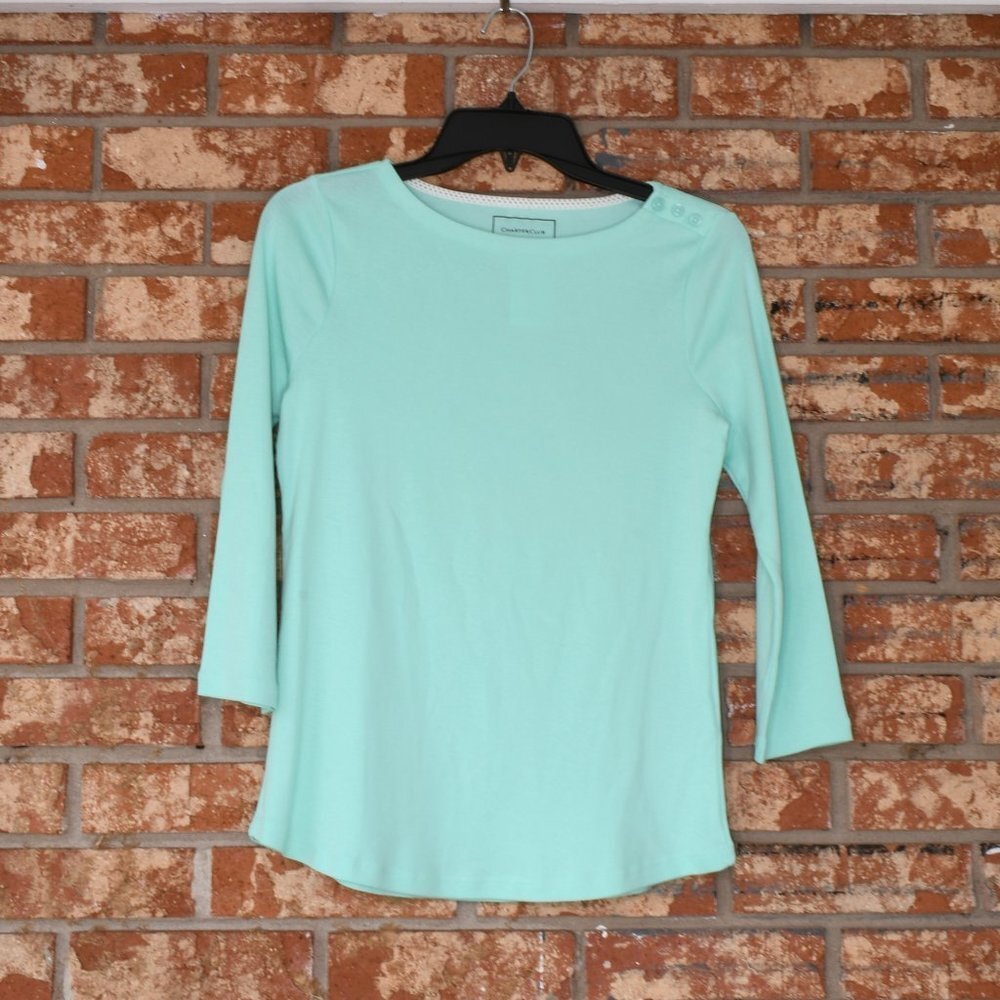CHARTER Club Boat Shirt  NWT